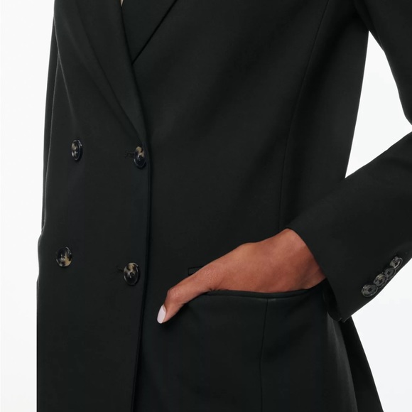 Aritzia Wilfred Destiny Blazer - Black NWT - Picture 2 of 6